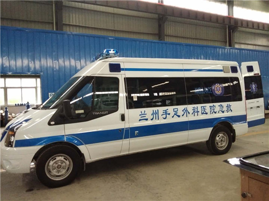 新世代全順v348江鈴救護(hù)車（臥鋪版）